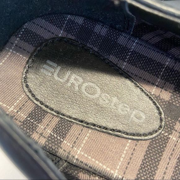 Eurostep Black Leather Shoes PERFECT FOR CULINARY PROFESSIONALS! - Picture 5 of 5